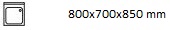 800x700x850
