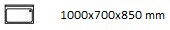 1000X700X850