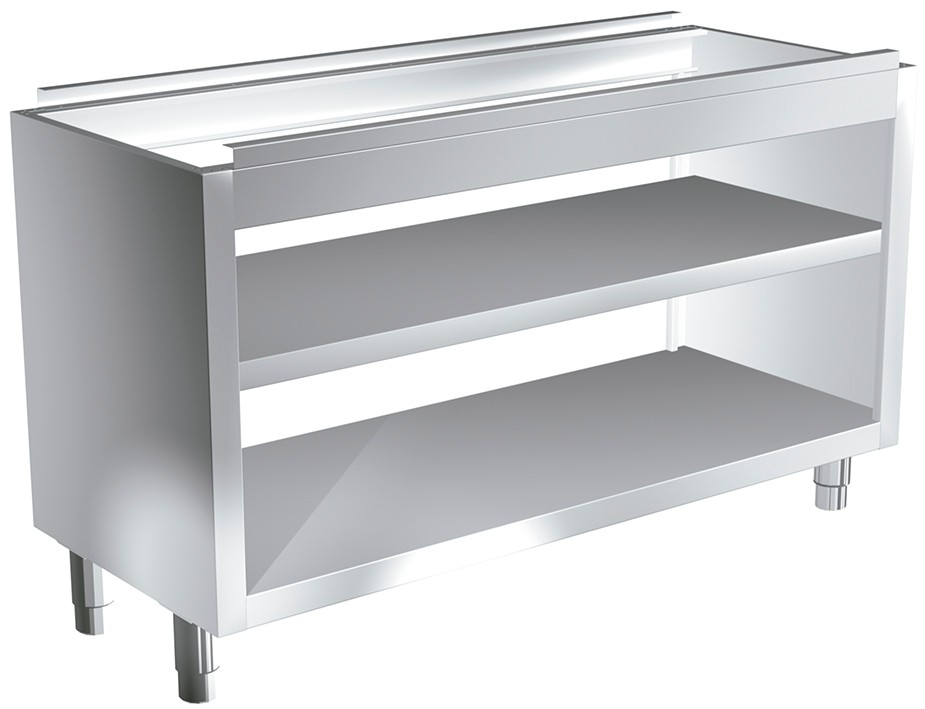 mueble pasante con estante gama 700 distform