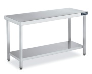 mesa central gama 600 con estante distform