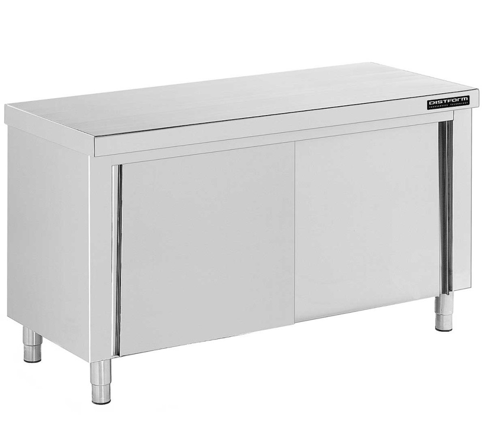 mueble central con encimera distform con puertas