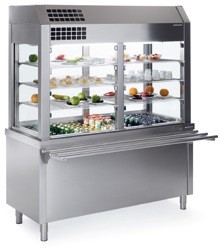 VITRINA REFRIGERADA 3 NIVELES CON BASE SELF-SERVICE 1