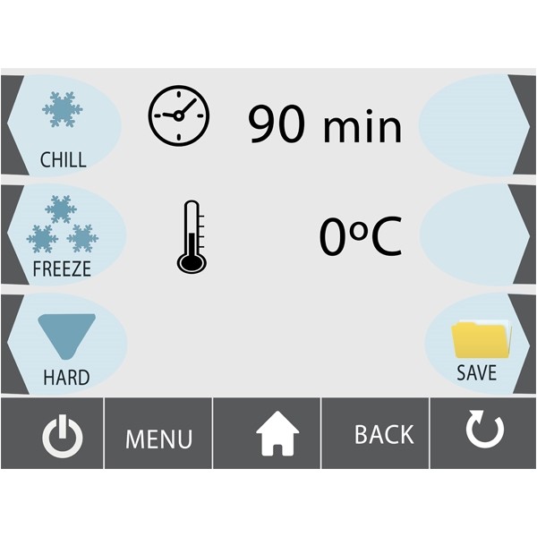 congelador abatidor de temperatura 5 niveles hosteleria restaurantes catering edenox 1