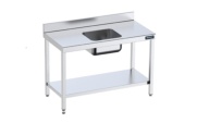 mesa chef mural gama 600 con cubeta central distform