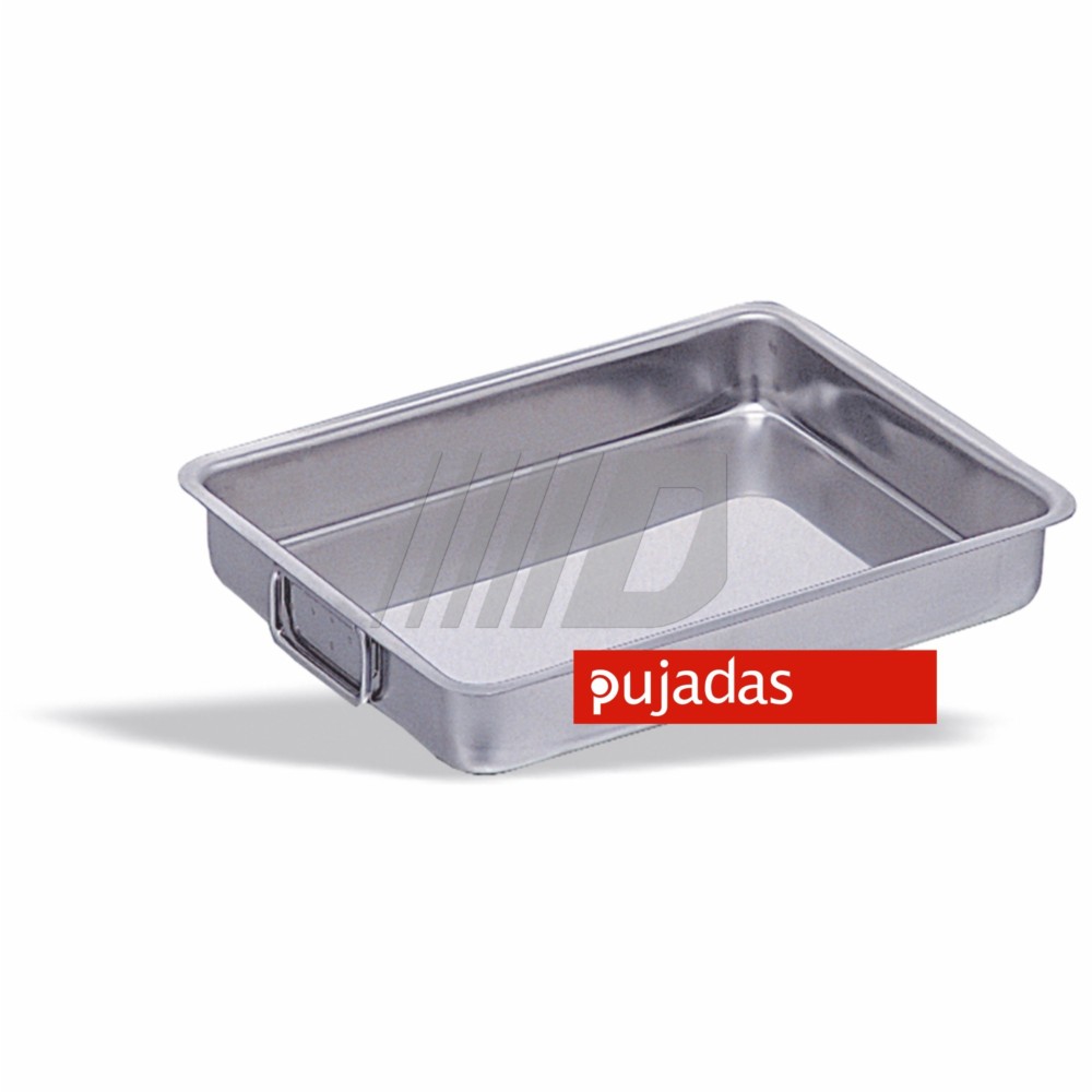 bandejas rustideras para horno en acero inoxidable