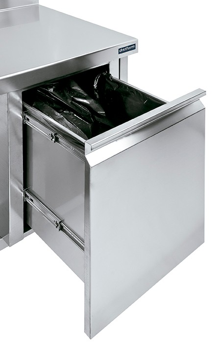 cajon de gran capacidad para mesas de trabajo distform