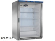 ARMARIOS REFRIGERADOS SERIE ECO CON PUERTA DE CRISTAL EXTERIOR INOX