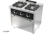 cocina gas con horno serie 600 hr fainca