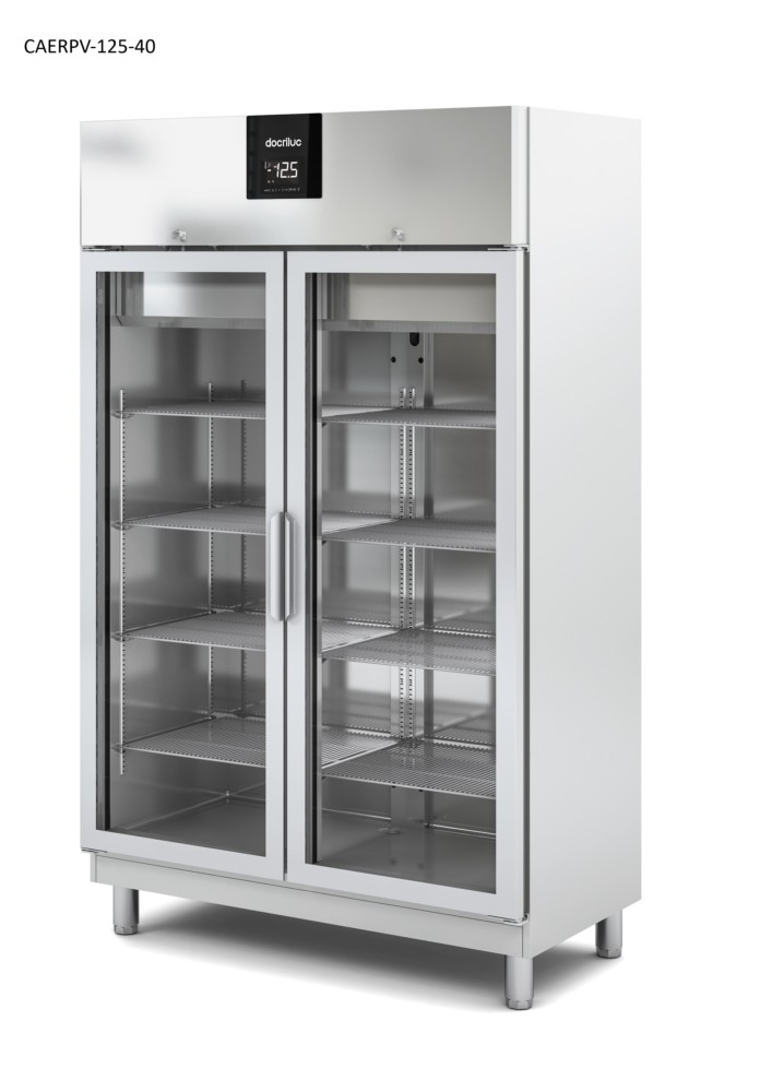 ARMARIO REFRIGERADO PASTELERO PUERTAS DE CRISTAL 1250 mm MIRAGE