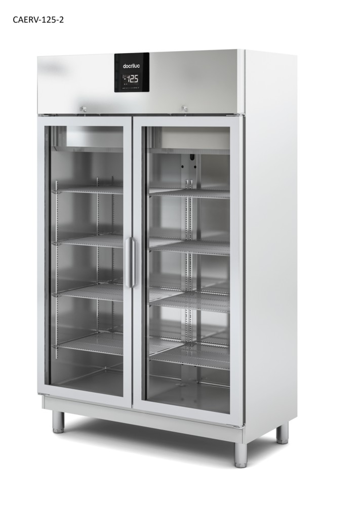 ARMARIO REFRIGERADO PUERTAS DE CRISTAL 1240 mm MIRAGE