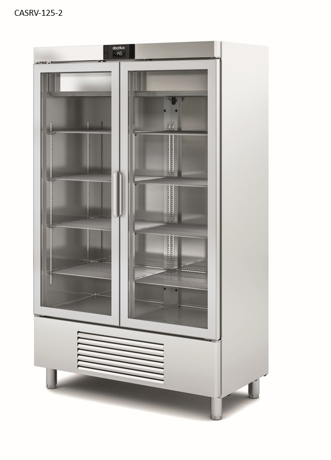ARMARIO REFRIGERADO PUERTAS DE CRISTAL 1240 mm NIMBUS