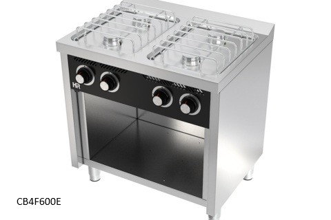 cocina gas con soporte serie 600 basic hr fainca 1