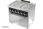 COCINA GAS CON HORNO ELÉCTRICO SERIE 600 BASIC HR