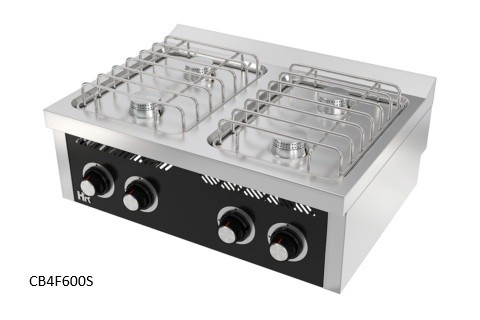 cocina gas sobremesa serie 600 basic hr fainca 1