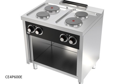 cocina electrica con soporte serie 600 hr fainca 1