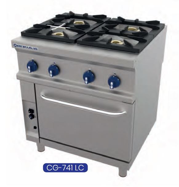 cocina a gas con horno repagas