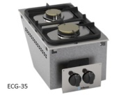 cocina industrial encastrable para show cooking buffet self service