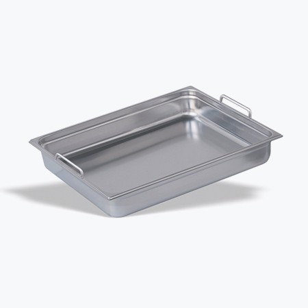 cubeta gastronorm acero inoxidable con asas