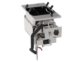 cocedor de pastas encastrable para buffet drop in show cooking edenox