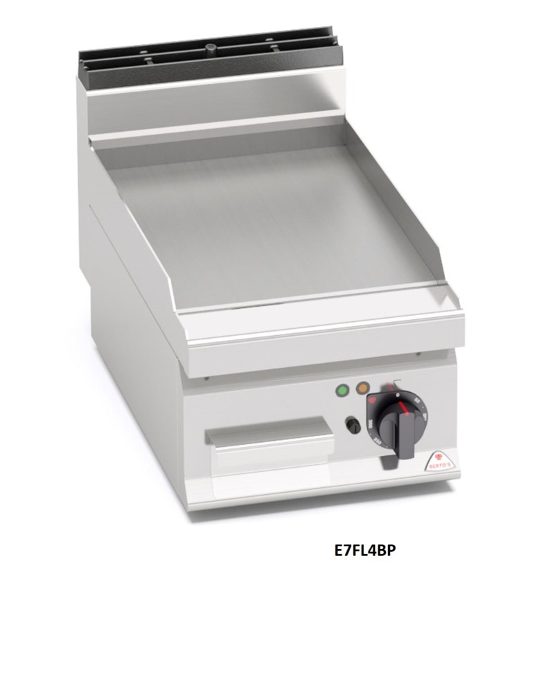 FRY-TOP ELECTRICO ACERO RECTIFICADO SOBREMESA BERTO´S