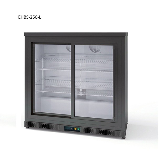expositor refrigerado bebidas puertas correderas vertical docriluc