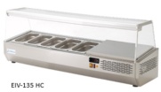 EXPOSITOR DE INGREDIENTES REFRIGERADO TAPA CRISTAL