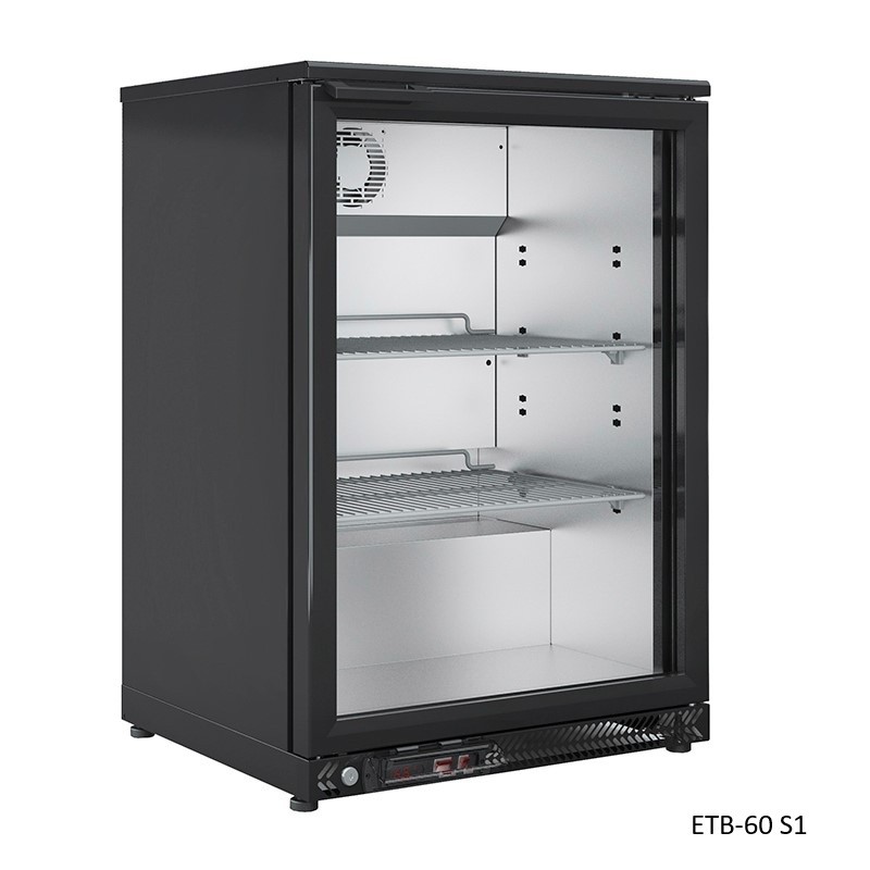 EXPOSITOR REFRIGERADO CON PUERTAS ABATIBLES