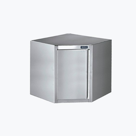 armario de pared esquinero inox distform