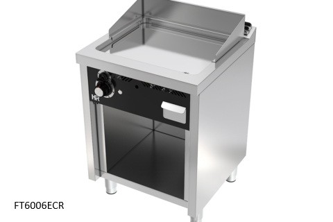 frytop gas con soporte serie 600 hr fainca