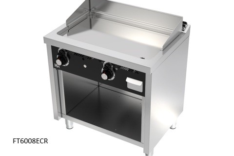 frytop gas con soporte serie 600 hr fainca 1