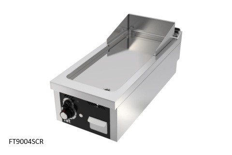 FRYTOP GAS SOBREMESA CROMO DURO SERIE 900 HR