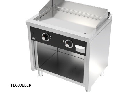 frytop electrico con soporte cromo duro serie 600 hr fainca 1