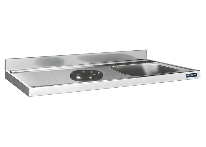 fregadero con desbarace distform