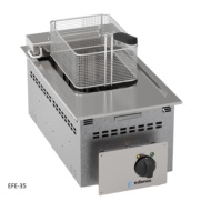 freidora electrica encastrable drop in buffet edenox