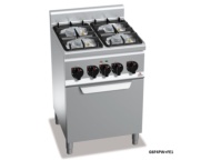 COCINA A GAS CON HORNO ELÉCTRICO ECO POWER BERTO´S