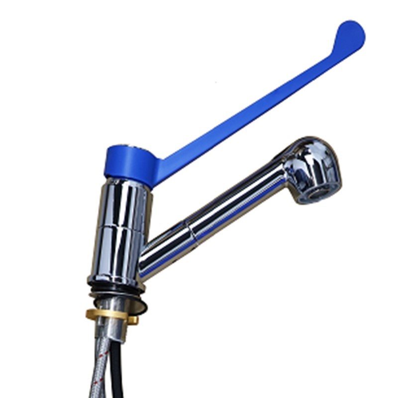 GRIFO MONOMANDO 2 AGUAS CON DUCHA EXTRAÍBLE 