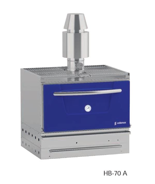 horno de brasa carbon leña edenox