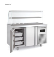 mesa refrigerada gastronorm 1/1fast food Kebab docriluc
