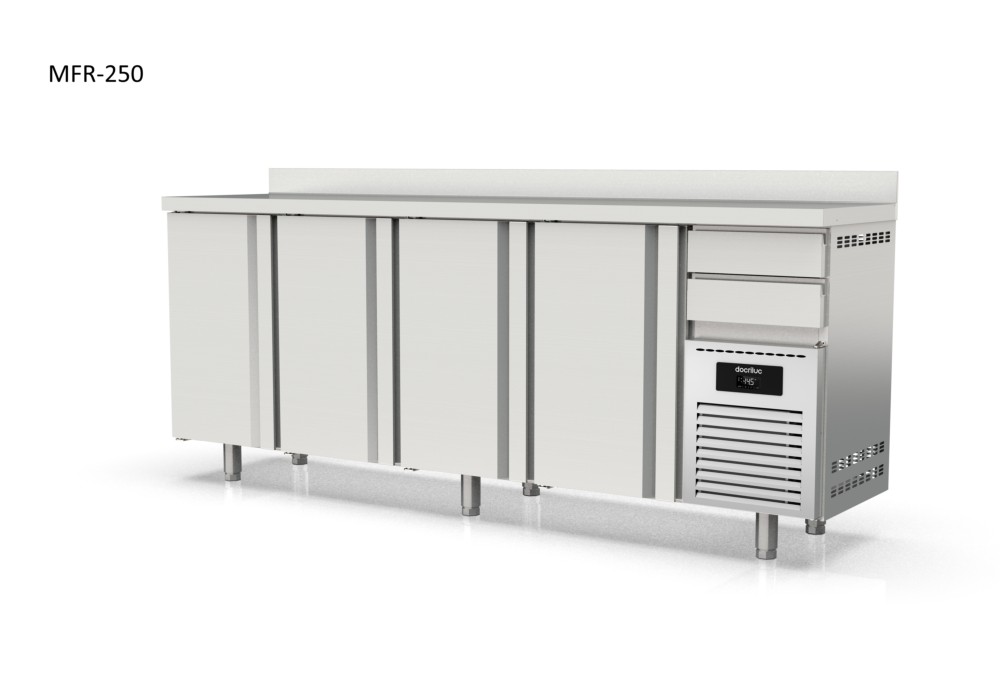 mesa refrigerada snack frente mostrador docriluc 2