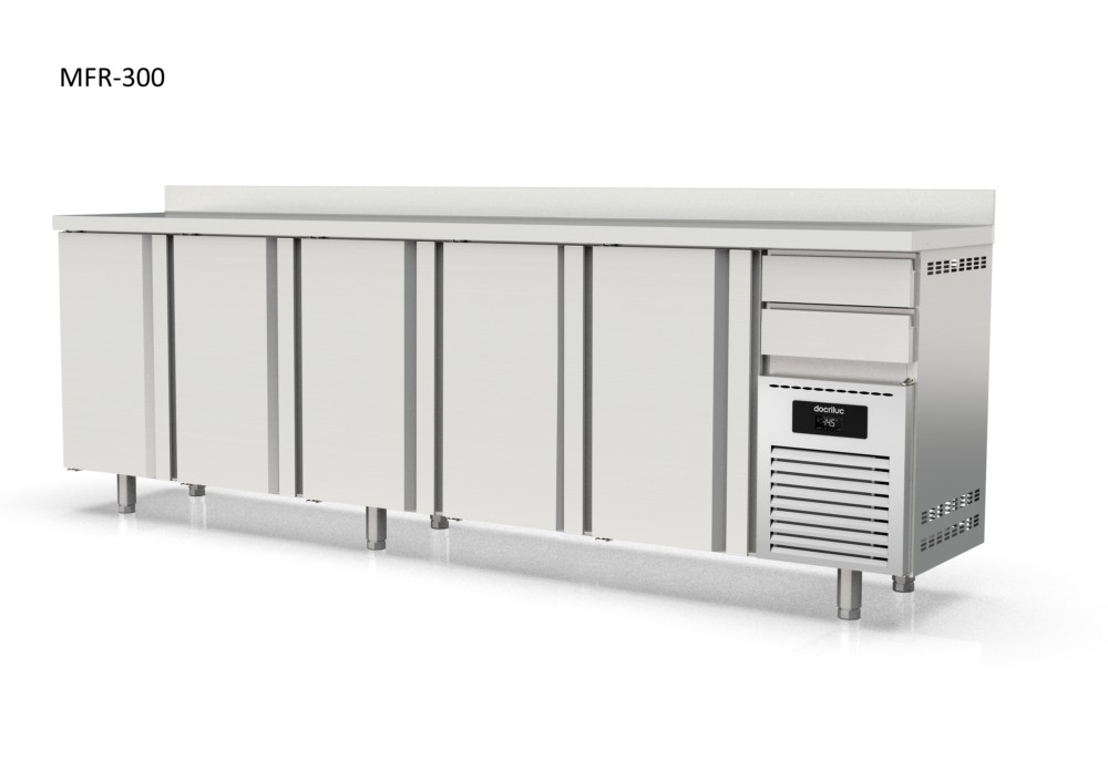 mesa refrigerada snack frente mostrador docriluc 3