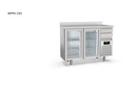 mesa refrigerada snack frente mostrador puertas cristal docriluc