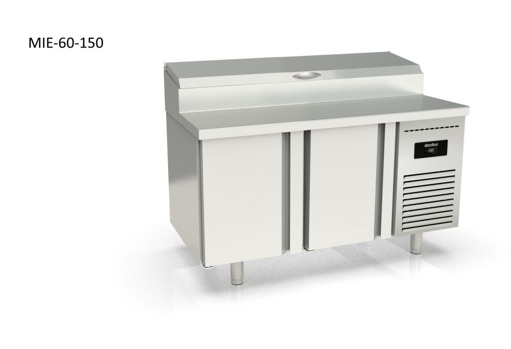 mesa refrigerada gastronorm 1/1 preparacion ensaladas cheff docriluc