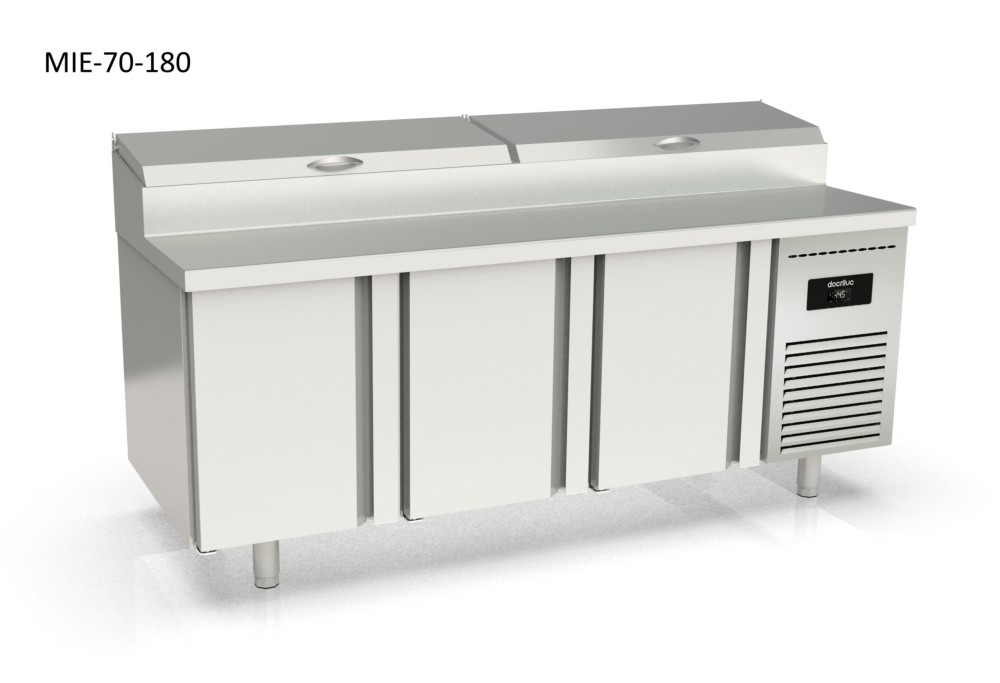 mesa refrigerada gastronorm 1/1 preparacion ensalada cheff docriluc 1