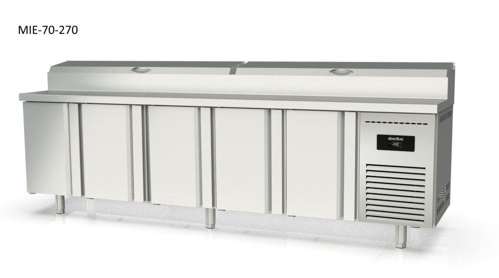 mesa refrigerada gastronorm 1/1 preparacion ensalada cheff docriluc 3