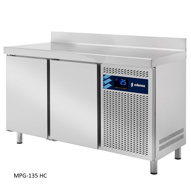 mesa fria para bandejas gastronorm edenox