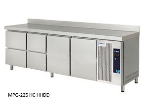 nevera mesa refrigerada gastronorm con cajones para hosteleria restaurantes edenox 6