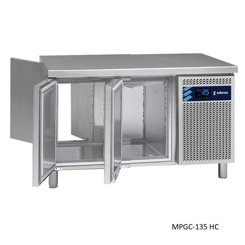 mesa refrigerada gastronorm puertas pasantes
