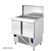 mesas refrigeradas para hosteleria de preparacion ensaladas y pizzas edenox