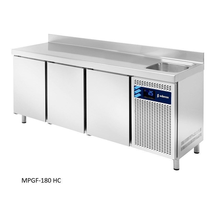 mesa refrigerada serie gastronorm para hosteleria bares restaurantes edenox 1