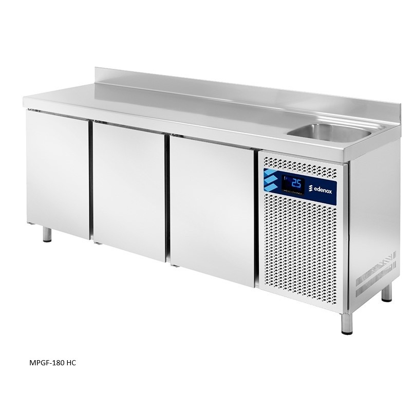 mesa refrigerada serie gastronorm para hosteleria bares restaurantes edenox 1